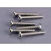 Screws, 3x18mm roundhead machine (6), TRX2565