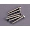 Screws, 3x20mm roundhead machine (6), TRX2566