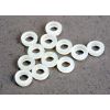 Spacers, nylon (3x6x1.5mm) (12), TRX2633