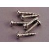 Screws, 3x15mm washerhead self-tapping (6), TRX3288