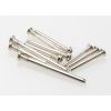 Suspension screw pin set, steel (hex drive) (requires part #, TRX3640