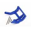 Wheelie bar mount (1)/ hardware (blue), TRX3677X