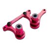 Steering bellcranks, drag link (blue-anodized T6 PINK, TRX3743P