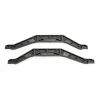 Chassis braces, lower (black) (2), TRX3921