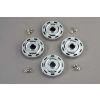 Wheel covers, Mercedes style (chrome) (4)/attachment screws, TRX4278