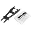 Upper chassis plate, graphite, TRX4323X