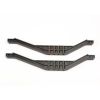 Chassis braces, lower (2) (black), TRX4923