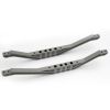 Chassis braces, lower (2) (grey), TRX4923A