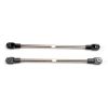 Turnbuckles, 106mm (front tie rods) (2) (includes installed, TRX5138