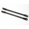 Push rod (steel) (assembled with rod ends) (2) (black) (use, TRX5319