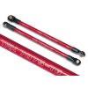 Push rod (aluminum) (assembled with rod ends) (2) (red) (use, TRX5319X