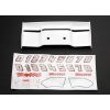 Wing, Revo (white)/ decal sheet, TRX5412