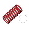 Spring, shock (red) (GTR) (2.9 rate white) (std. front 90mm), TRX5436