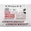 Decal sheet, Spartan, TRX5713