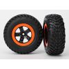 Tires & Wheels, Assembled, Glued (S1 Compound) (Sct, Black,, TRX5863R