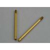 Shock shafts, hardened steel, titanium nitride coated (rear), TRX6098T