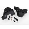 Suspension arm guards, front (2)/ guard spacers (4)/ hollow, TRX6732