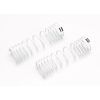 Springs, rear (white) (progressive rate) (2), TRX6858