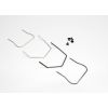 Wires, sway bar (front & rear, hard & soft) (Slash 4X4)/ 3x6, TRX6896