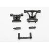 Body mounts, front & rear/ body mount posts, front & rear, TRX7015