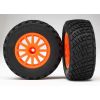 Tires & Wheels, Assembled, Gluorange wheels, BFGoodrich® Ral, TRX7473A