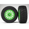 Tires & Wheels, Assembled, GluGreen wheels, BFGoodrich® Rall, TRX7473X