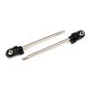 Shock shafts, GTX, 110mm (assembled with rod ends & hollow b, TRX7763