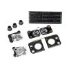 Grill, Land Rover Defender/ grill mount (3)/ headlight housi, TRX8013