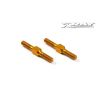 Alu Adj. Turnbuckle L/R 26 Mm - Orange - Swiss 7075 T6 (2), X303212-O