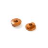 ALU RADIO PLATE BUSHING FIXED - ORANGE (2), X346182-O