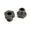 Alu Wheel Axle Offset +1mm Hard Coated (2), X355251