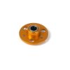 DRIVE FLANGE WITH ONE-WAY BEARING - ALU 7075 T6 - ORANGE, X335530-O