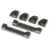 Mounts, suspension arms (front & rear) (4)/ hinge pin retain, TRX8334