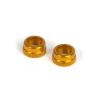 T2 Alu Shock Cap-Nut With Vent Hole - Orange (2), X308352-O