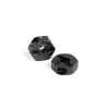 T2 Alu Wheel Hub - Black (2), X305350-K