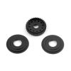 T2'008 Diff Pulley 34T With Labyrinth Dust Covers, X305054