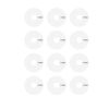 LRP VTEC Wheel Sticker Dish, white, 65077