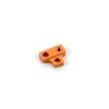 T4'15 ALU MOTOR MOUNT PLATE - ORANGE, X303058-O