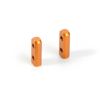 X10 ALU SERVO MOUNT - ORANGE (2), X376255-O