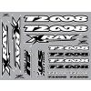 Xray T2'008 Sticker For Body White, X397323