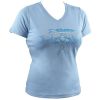 Xray Team Lady T-Shirt Light Blue (L), X395031L