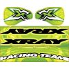Xray Wing Sticker Die-Cut Green, X397349