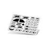 XRAY X1 STICKER FOR BODY White, X397372