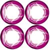 Xray XT8 Wheel Stickers Die-Cut Pink, X397354