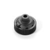 COMPOSITE GEAR DIFFERENTIAL CASE WITH PULLEY 53T - GRAPHITE, #X324953-G