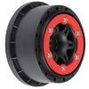 Split Six Red/Blk Bead-Loc Whls (2) Slash 2wd Front