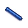 Body, GTR shock, 64mm, aluminum (blue-anodized) (front, no threads)