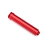 Body, GTR shock, 77mm, aluminum (red-anodized) (rear, no threads)