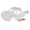Body, Desert Racer (clear, trimmed, requires painting)/ decal sheet