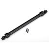 Driveshaft, center rear, 6061-T6 aluminum (black-anodized) (fully assembled)/ 3m